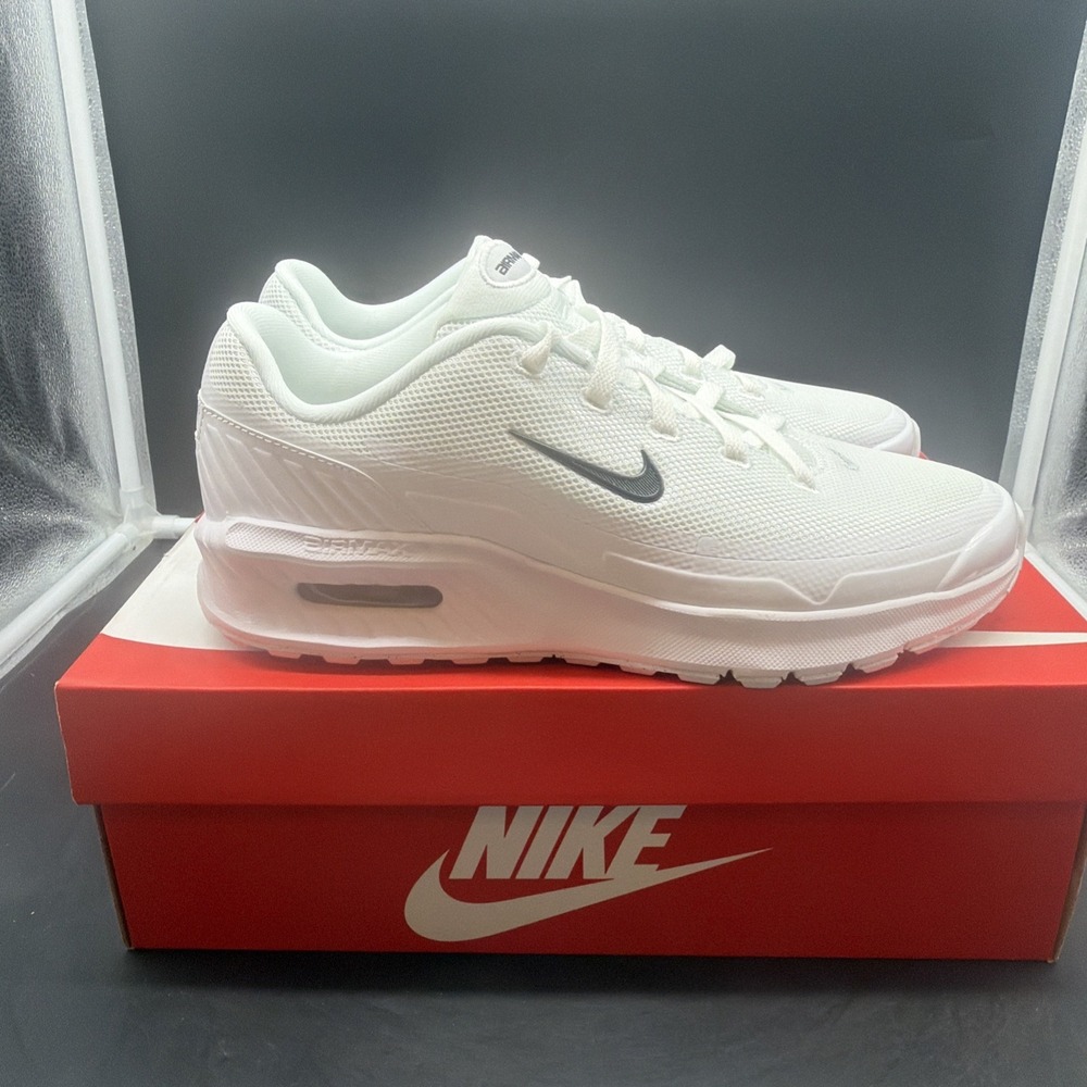 NEW Nike Air Max BIA White Black Grey Tennis SHOES Men's 8.5 Womens 109414-100 - Picture 5 of 9